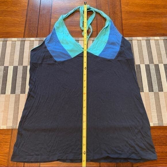 OLD NAVY Multi-colored Blue Perfect Fit Halter Tank Size Medium - Picture 2 of 5